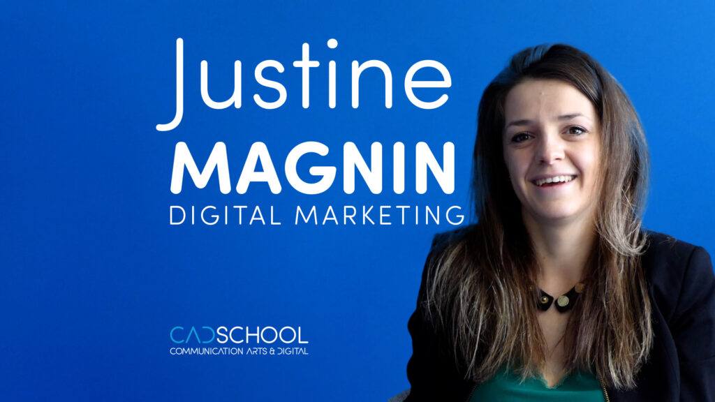 Justine Magnin - Responsable marketing